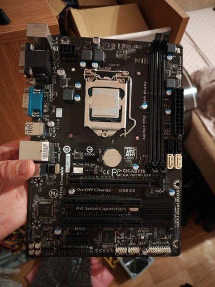Материнские платы LGA 1150/1151/1155/AM3+ с гарантией по низкой цене