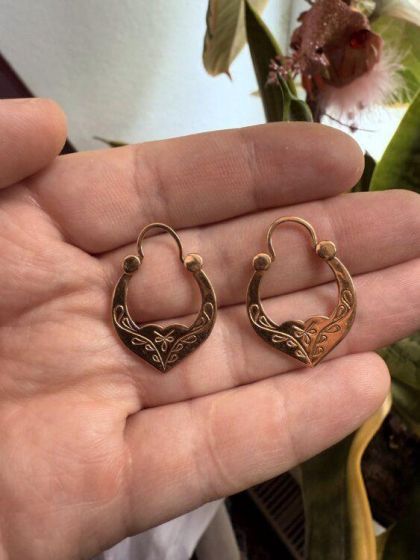 Серьги золотые, Молдавские, СССР