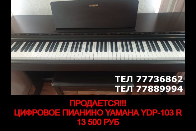 Цифровое пианино Yamaha YDP-103 R    13 500 руб