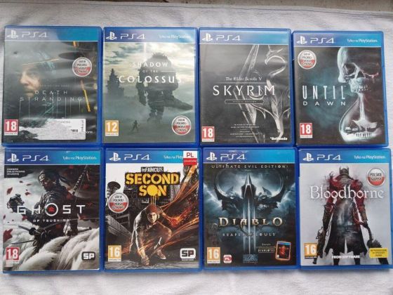 Продам игры для PlayStation 4 на русском языке