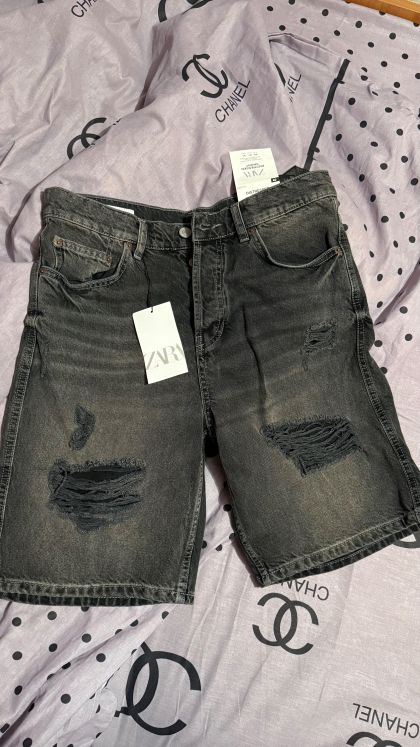 Новые джинсовые шорты Zara.