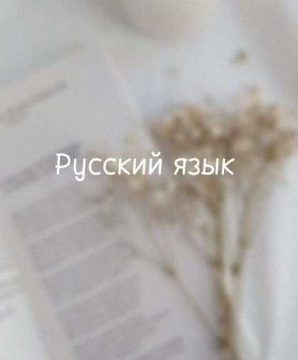 Репетитор по русскому языку