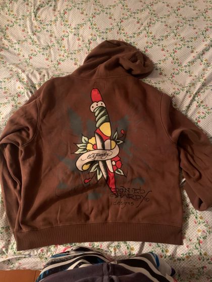 зипка ed hardy размер XL