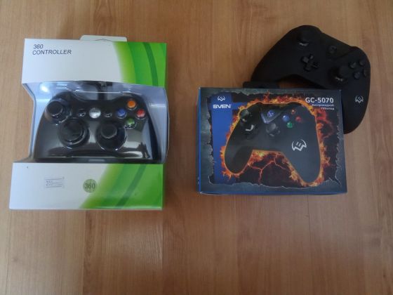 ПРОДАЮ НОВЫЕ ГЕЙМПАДЫ на XBOX 360 и PC