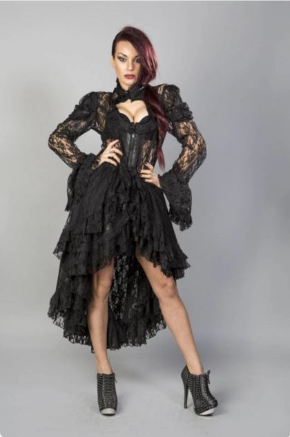 Новая готическая кружевная куртка Burleska Valentina 2XL