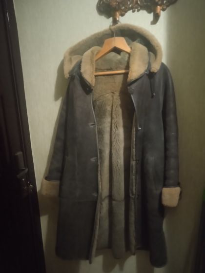 Дублёнка женская р 48 б/у