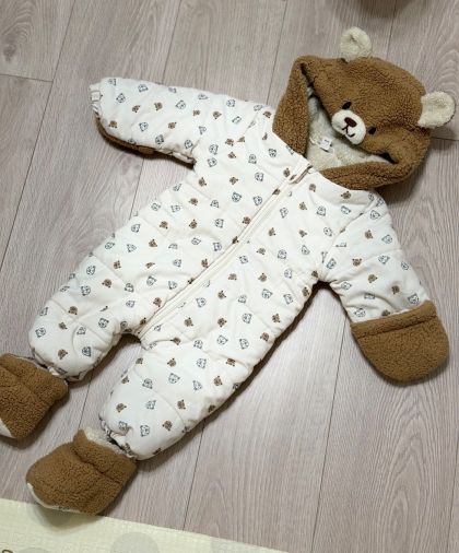 Зимний детский комбинезон