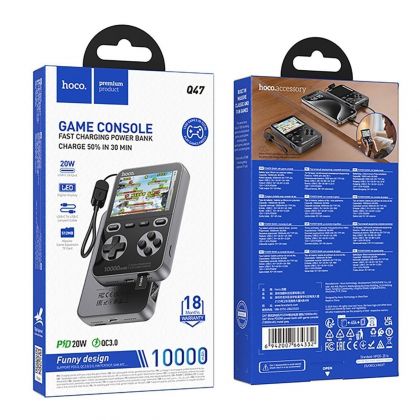 Hoco Q47 Shine PD20W power bank with game console(10.000mAh).Магазин.