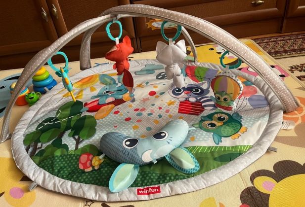 Игровой развивающий коврик Winfun Baby Space