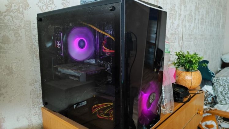 ПК Ryzen 5 5600, RX6400, 16GB, 1TB SSD