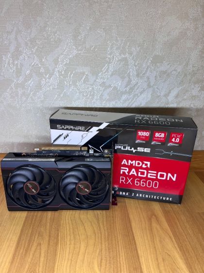 Продам видеокарту AMD Radeon RX 6600 gaming 8GB