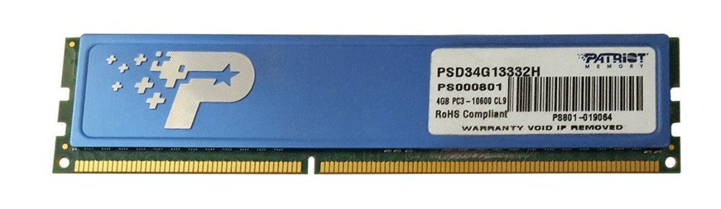 Оперативная память Patriot 16Гб (4 Гб*4) 1333МГц DDR3