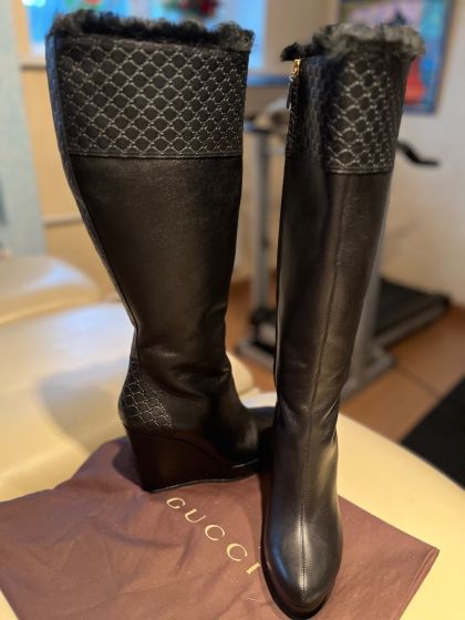 Оригинал , новые  Сапоги «Gucci”