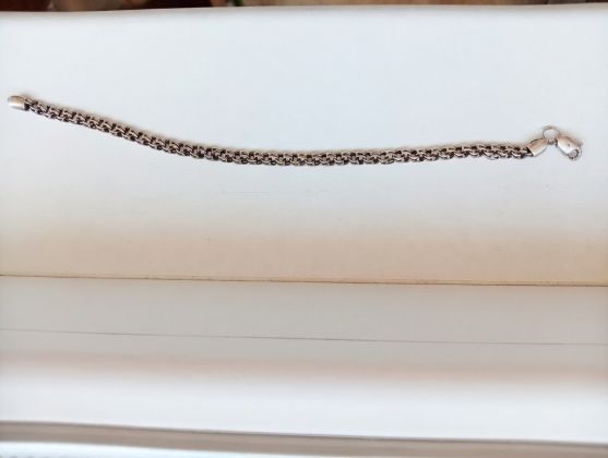 СЕРЕБРЯНЫЙ БРАСЛЕТ «БИСМАРК» 925. ​