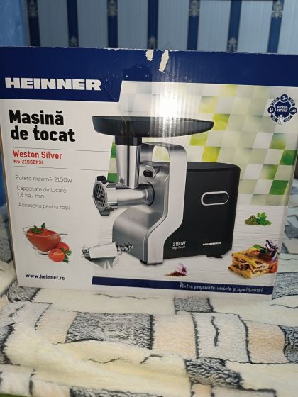 Новая мясорубка с гарантией