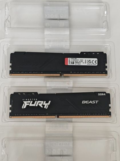 KINGSTON FURY DDR4 2по8 3600 MHz