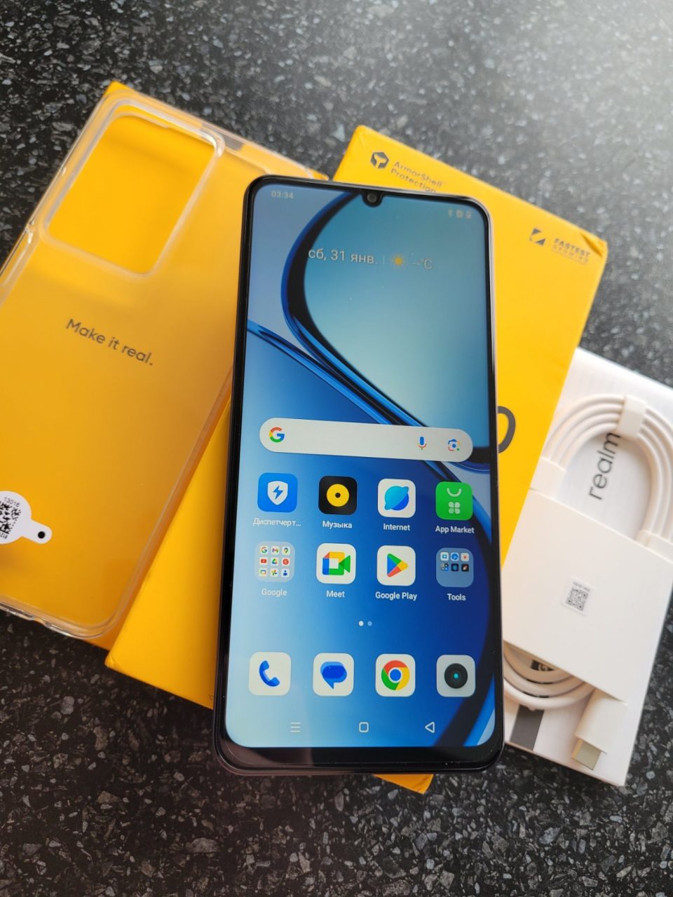 Новый Realme Note 60 4/64 5000 mAh Дисплей 90 Гц — 1/9